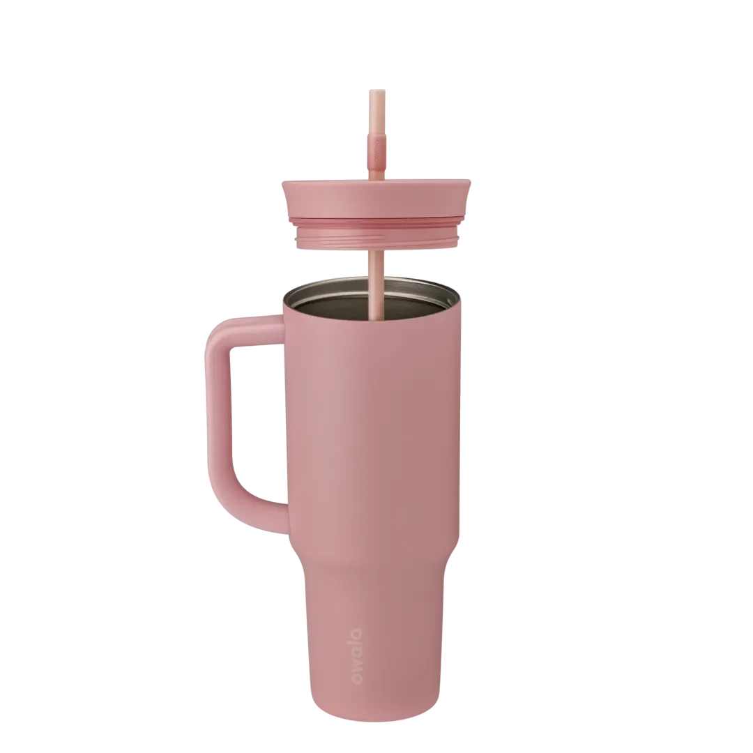 40oz Tumbler - Rose Quartz - Image 4